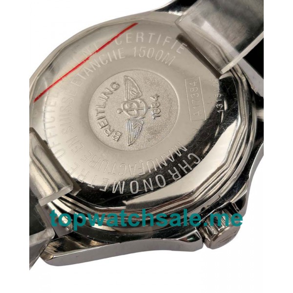 UK Swiss Replica Breitling Superocean A1736402 Watches With Black Dials For Men