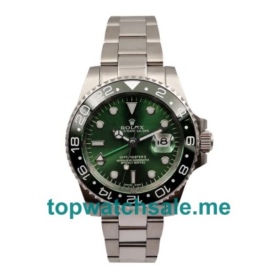 UK Best 1:1 Rolex GMT-Master II 116710 LN Fake Watches With Green Dials For Sale