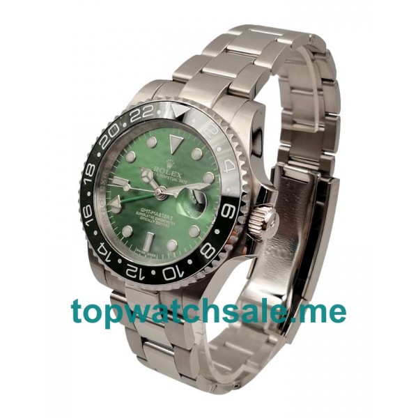 UK Best 1:1 Rolex GMT-Master II 116710 LN Fake Watches With Green Dials For Sale