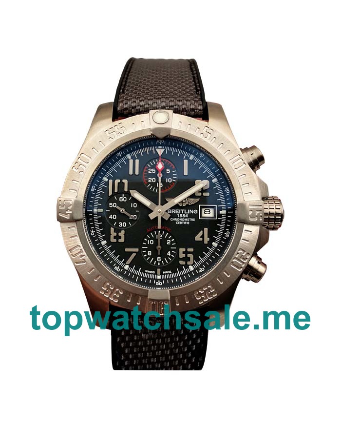 UK Best 1:1 45MM Breitling Avenger Bandit E13383 Replica Watches With Gray Dials For Men