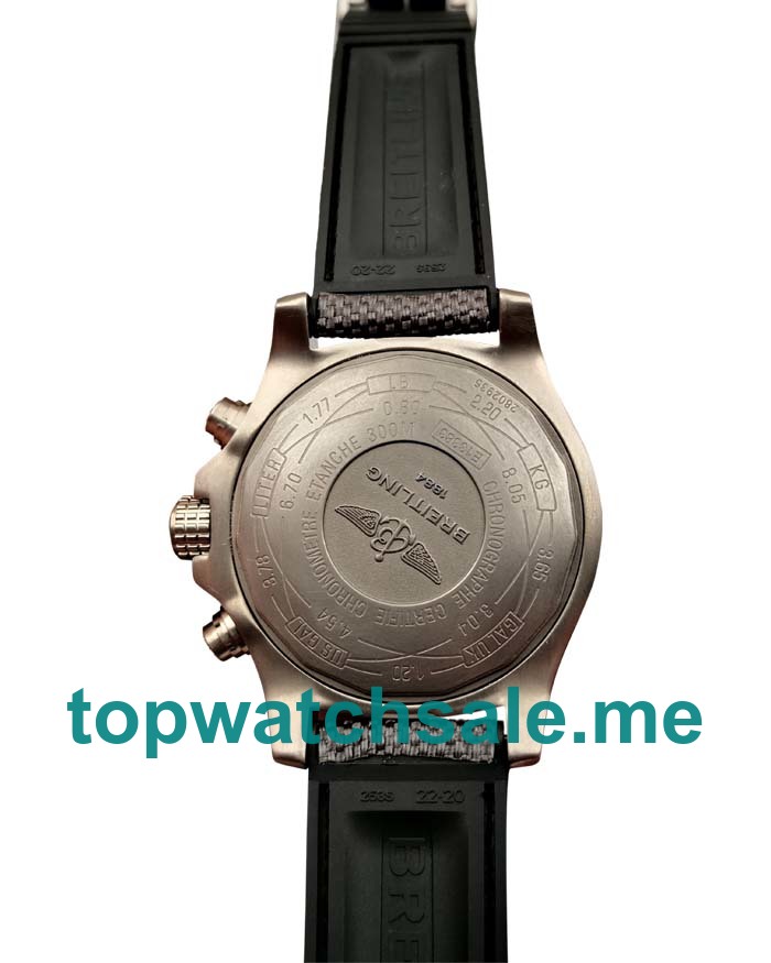 UK Best 1:1 45MM Breitling Avenger Bandit E13383 Replica Watches With Gray Dials For Men