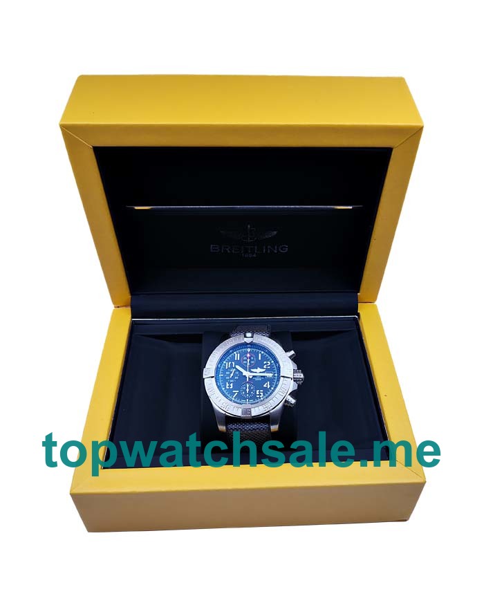 UK Best 1:1 45MM Breitling Avenger Bandit E13383 Replica Watches With Gray Dials For Men