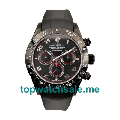 AAA Quality Rolex Daytona 116509 Replica Watches With Black Dials For Men