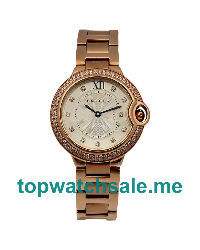 Cartier Replica Ballon Bleu WE902062 - 33 MM