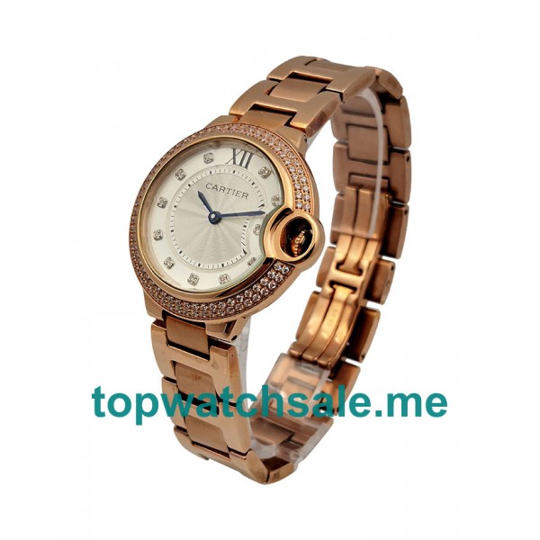 Cartier Replica Ballon Bleu WE902062 - 33 MM