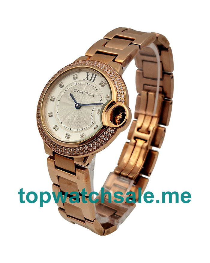 Cartier Replica Ballon Bleu WE902062 - 33 MM