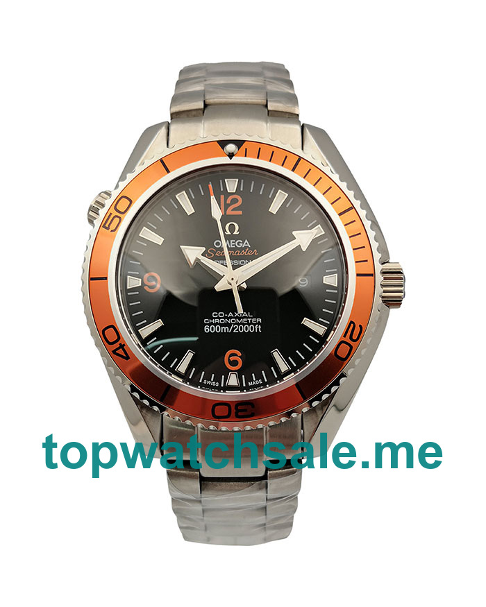 UK AAA Quality Omega Seamaster Planet Ocean 232.30.46.21.01.002 Fake Watches With Black Dials For Men
