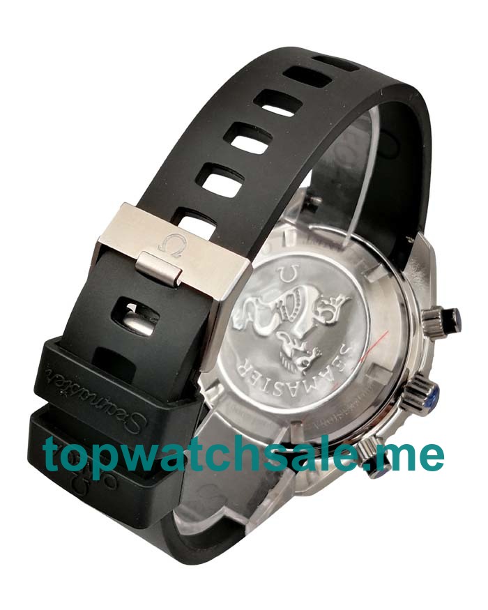 Best 1:1 Omega Seamaster Planet Ocean Chrono 2210.52.00 Fake Watches With Black Dials For Sale