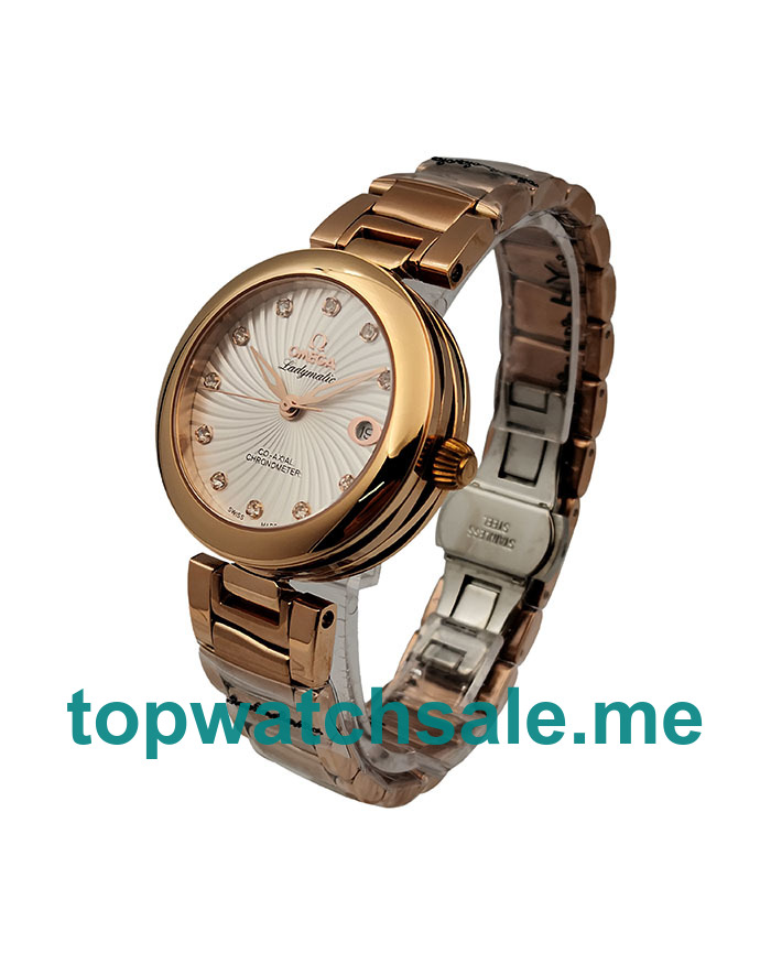 Omega Replica De Ville Ladymatic 425.60.34.20.55.001 - 34 MM