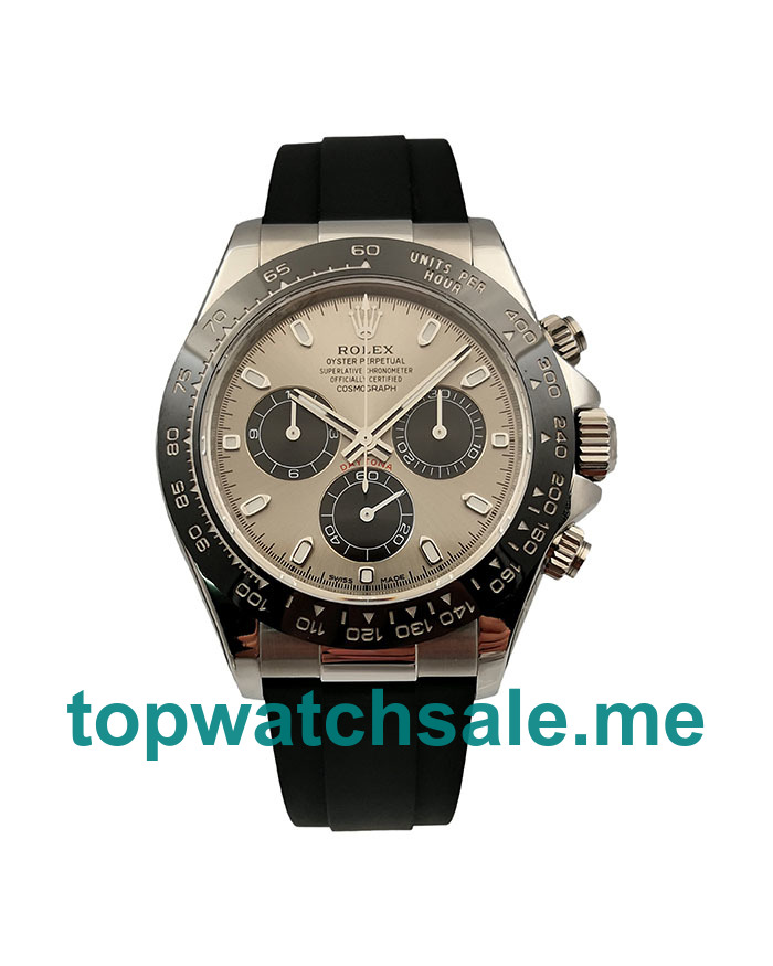 UK Best 1:1 Rolex Daytona 116519 LN Gray Dials Men Replica Watches