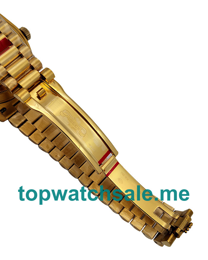 UK Best Quality Rolex Day-Date 228238 Replica Watches With Champagne Dials For Sale
