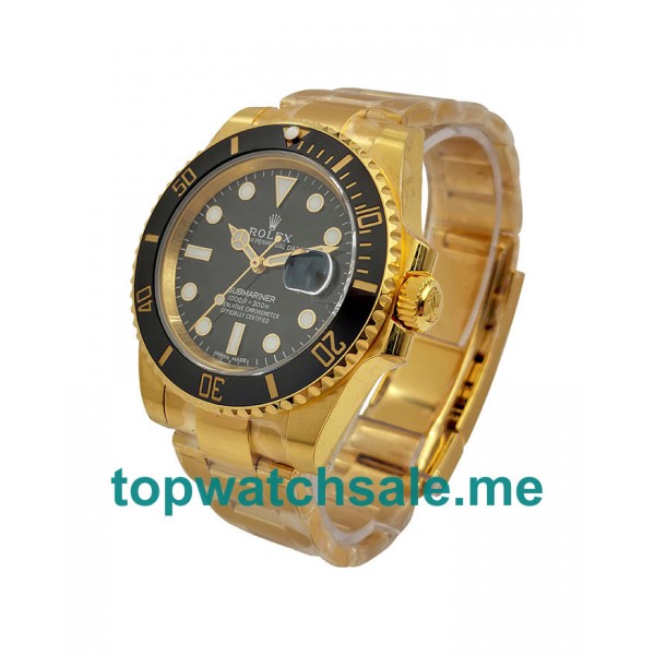 UK Swiss Made Rolex Submariner 116618 LN Replica Watches With Black Dials Online