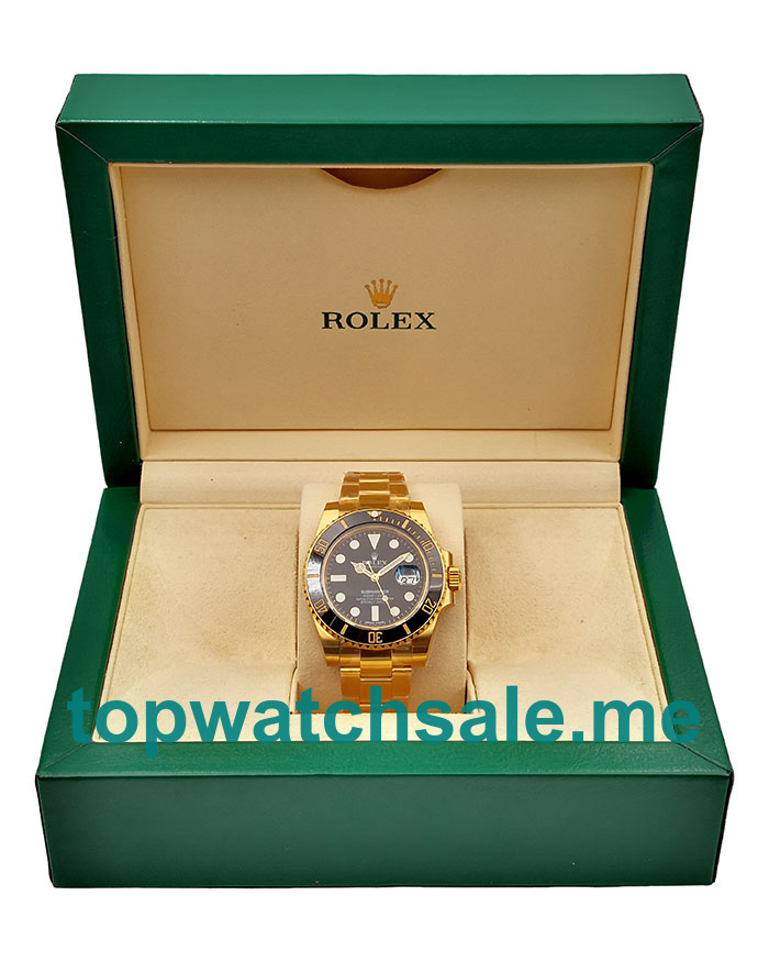 UK Swiss Made Rolex Submariner 116618 LN Replica Watches With Black Dials Online