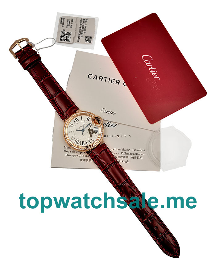 Cartier Replica Ballon Bleu WJBB0033 - 33 MM