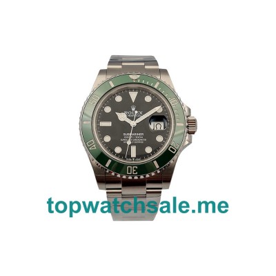 UK 41 MM Cheap Rolex Submariner 126610LV Replica Watches With Black Dials For Sale