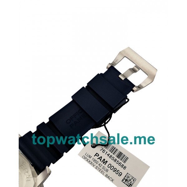 UK High Quality Replica Panerai Submersible PAM00959 - 42 MM Watches With Gray Dials For Sale