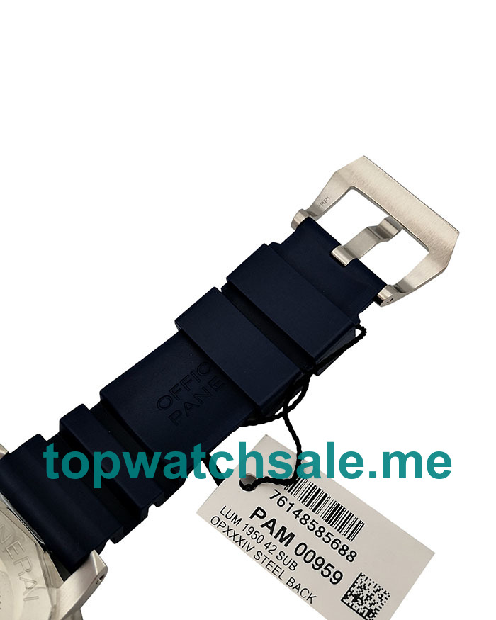 UK High Quality Replica Panerai Submersible PAM00959 - 42 MM Watches With Gray Dials For Sale