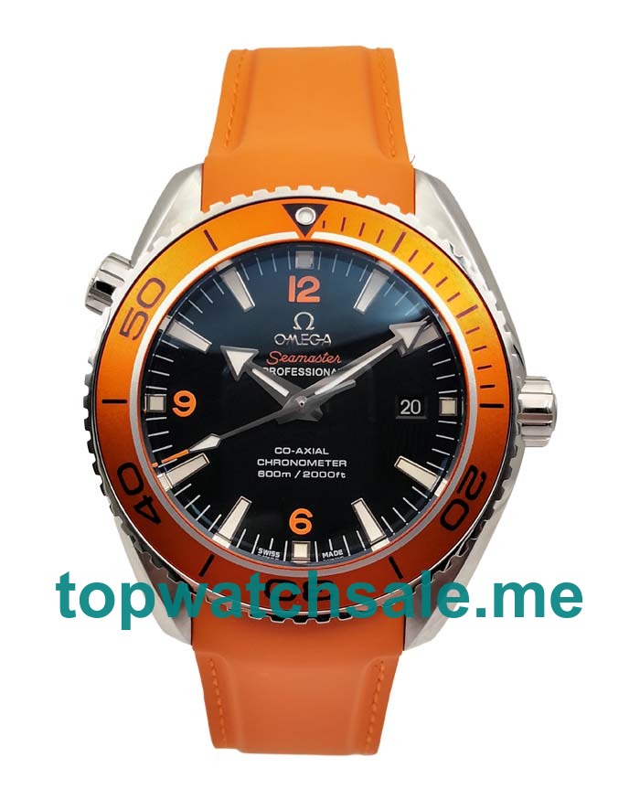UK AAA Quality Fake Omega Seamaster Planet Ocean 232.32.42.21.01.001 With Black Dials For Men
