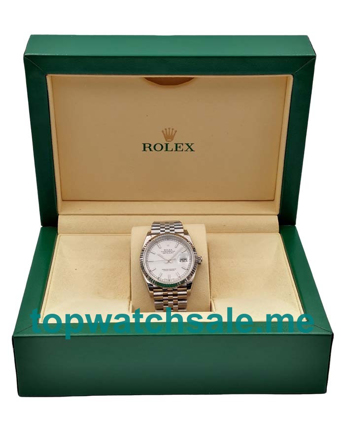 UK Best Quality Rolex Datejust 116234 Replica Watches With Silver Dials For Sale