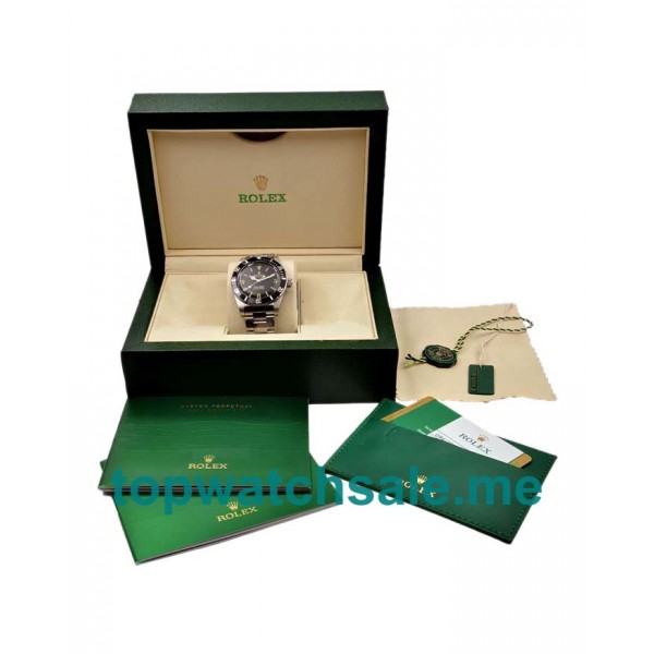 UK Best 1:1 Rolex Submariner 5513 Replica Watches With Black Dials For Men