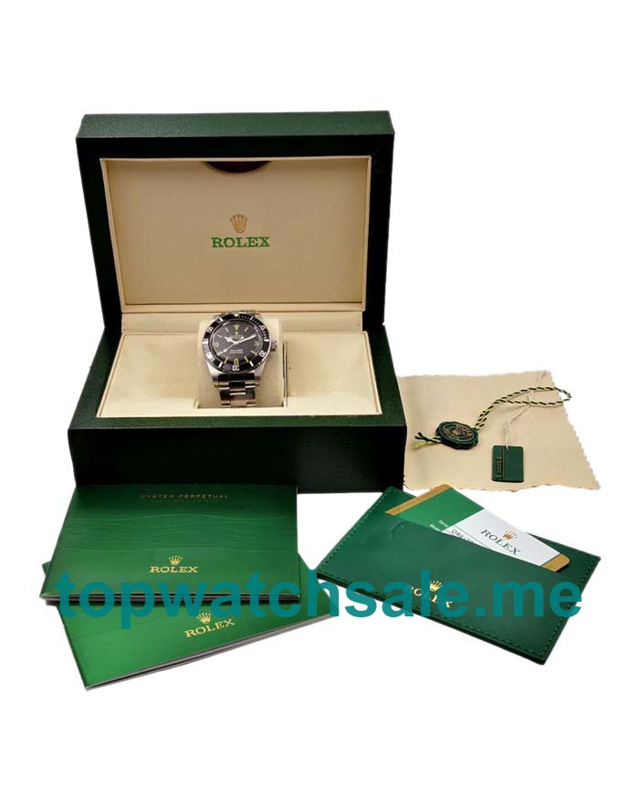 UK Best 1:1 Rolex Submariner 5513 Replica Watches With Black Dials For Men