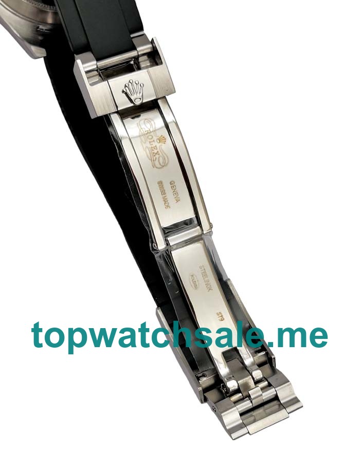 UK High Quality 40 MM Rolex Yacht-Master 116655 Black Dials Men Replica Watches
