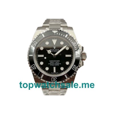 UK Swiss Made Rolex Submariner 116610 LN Fake Watches With Black Dials For Men