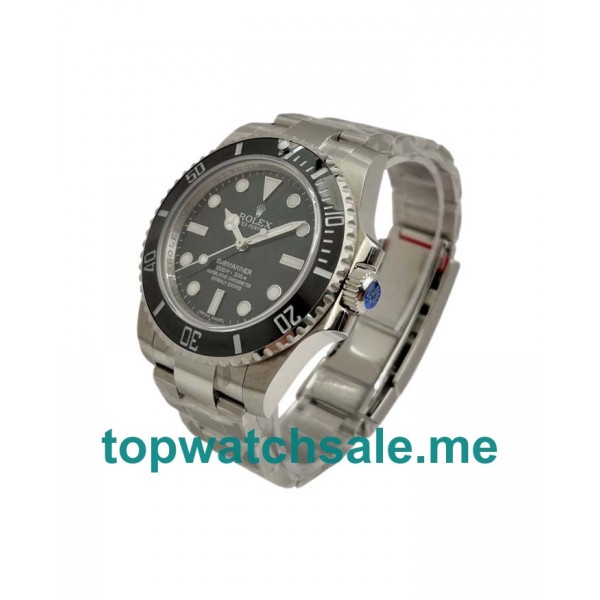 UK Swiss Made Rolex Submariner 116610 LN Fake Watches With Black Dials For Men
