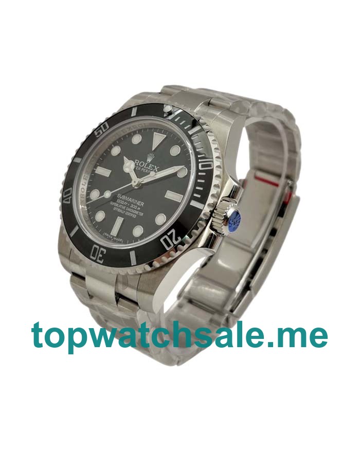 UK Swiss Made Rolex Submariner 116610 LN Fake Watches With Black Dials For Men