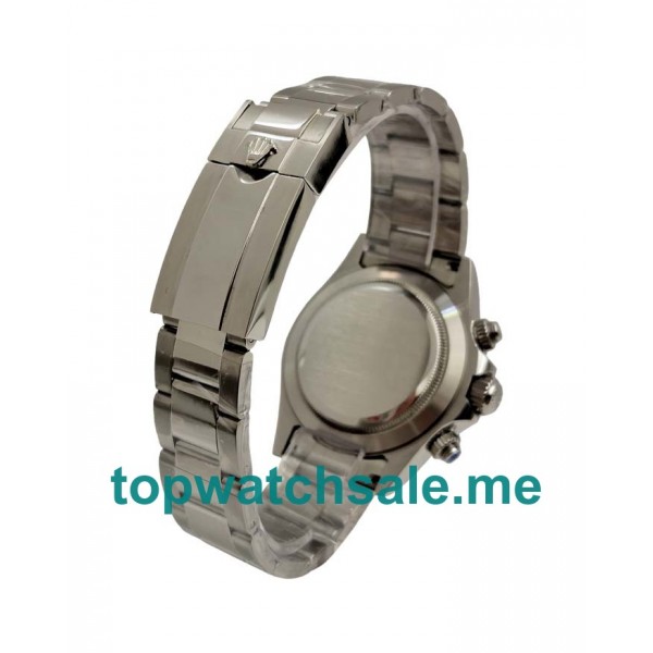 UK Cheap Rolex Daytona 116500 Replica Watches With Black Dials For Men