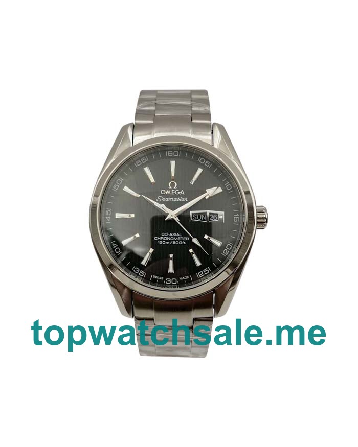 UK AAA Quality Omega Seamaster Aqua Terra 150M 231.10.43.22.06.001 Replica Watches With Black Dials For Men