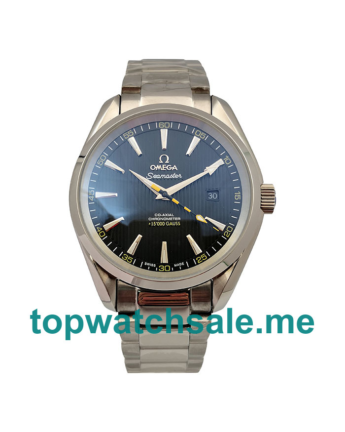 UK Best 1:1 Omega Seamaster Aqua Terra 150 M 231.10.42.21.01.002 Fake Watches With Black Dials For Men