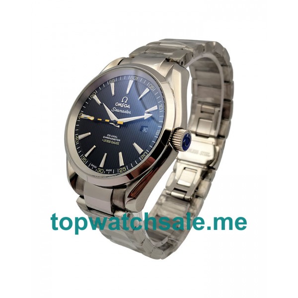UK Best 1:1 Omega Seamaster Aqua Terra 150 M 231.10.42.21.01.002 Fake Watches With Black Dials For Men