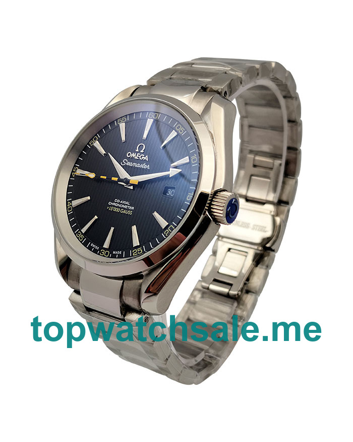 UK Best 1:1 Omega Seamaster Aqua Terra 150 M 231.10.42.21.01.002 Fake Watches With Black Dials For Men