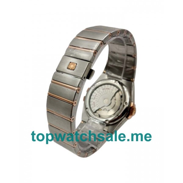 UK Best Quality Omega Constellation 123.20.35.20.63.001 Replica Watches With Brown Dials For Men