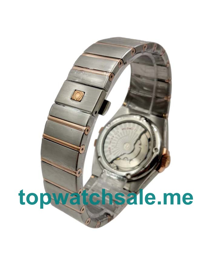 UK Best Quality Omega Constellation 123.20.35.20.63.001 Replica Watches With Brown Dials For Men