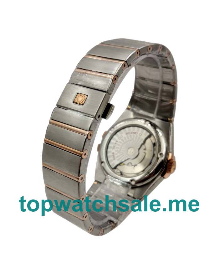 UK Best Quality Omega Constellation 123.20.35.20.63.001 Replica Watches With Brown Dials For Men