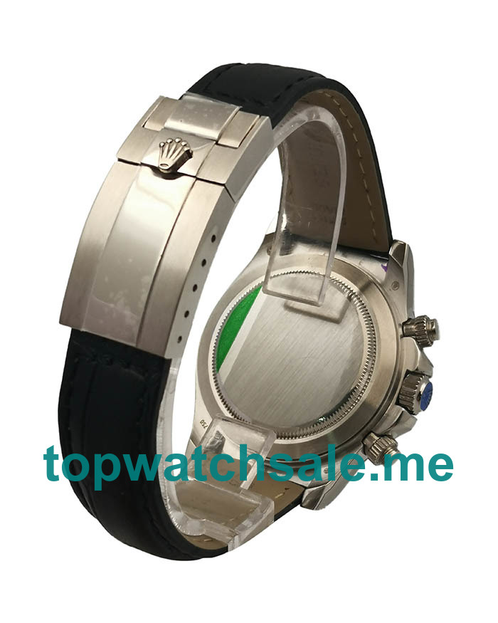 UK Best 1:1 40MM Rolex Daytona 116519 Replica Watches With Grey Dials For Men
