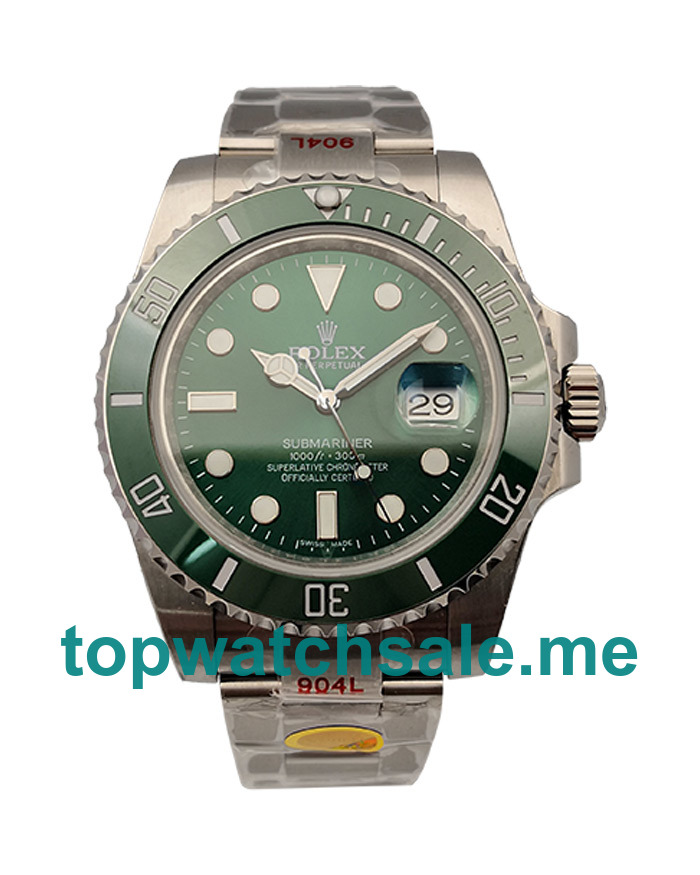 UK Perfect Rolex Submariner 116610 LV - 40 MM Replica Watches With Green Dials