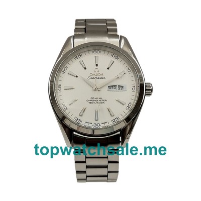 UK Best 1:1 Omega Seamaster Aqua Terra 150 M 231.10.43.22.02.001 Fake Watches With White Dials For Men