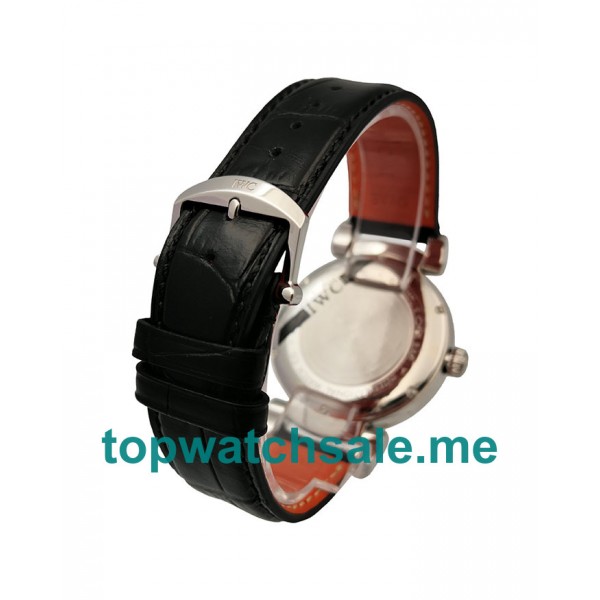 UK Best 1:1 40MM IWC Da Vinci 126600 Replica Watches With Black Dials For Men