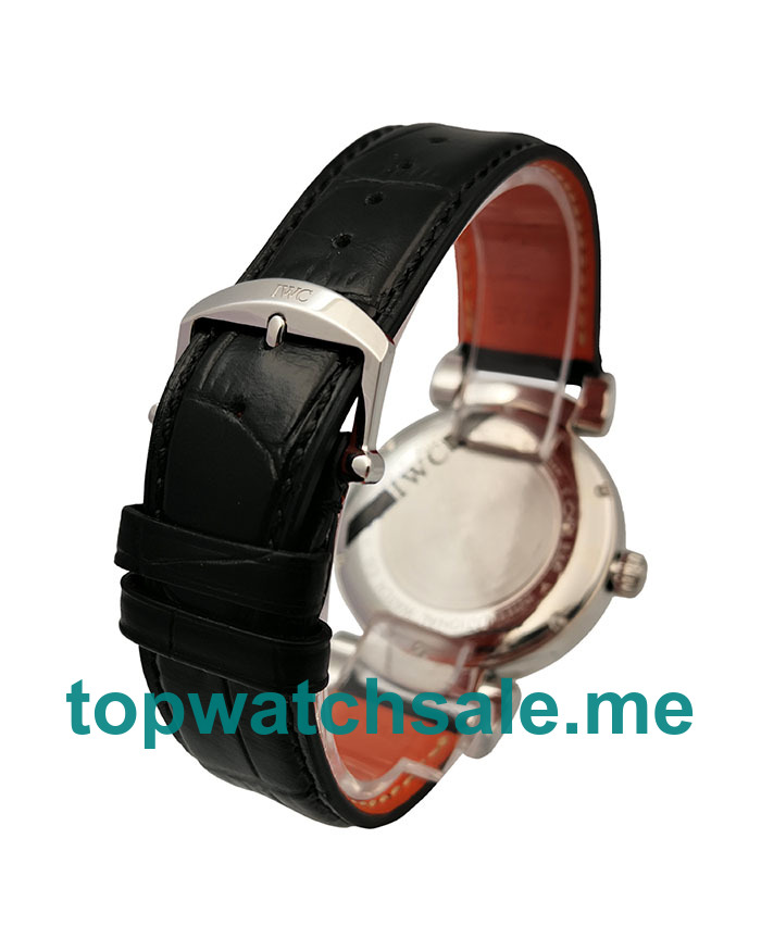 UK Best 1:1 40MM IWC Da Vinci 126600 Replica Watches With Black Dials For Men