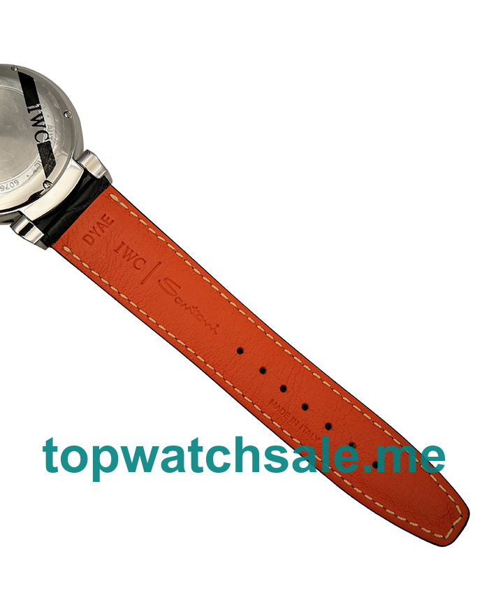 UK Best 1:1 40MM IWC Da Vinci 126600 Replica Watches With Black Dials For Men