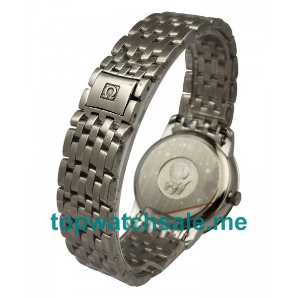 UK Swiss Made Omega De Ville 424.10.40.20.06.001 Fake Watches With Gray Dials For Sale