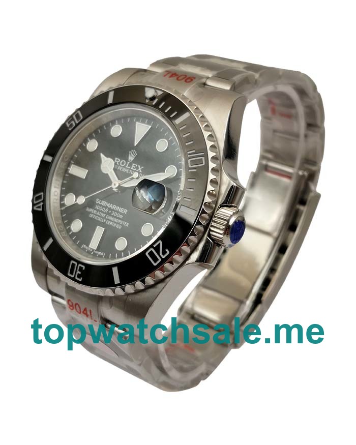 Replica Rolex Submariner Date 116610LN 2018 N V8S Stainless Steel Black Dial Swiss 3135