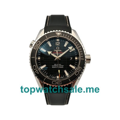 UK AAA Quality Omega Seamaster Planet Ocean 215.33.44.21.01.001 Replica Watches With Black Dials For Men