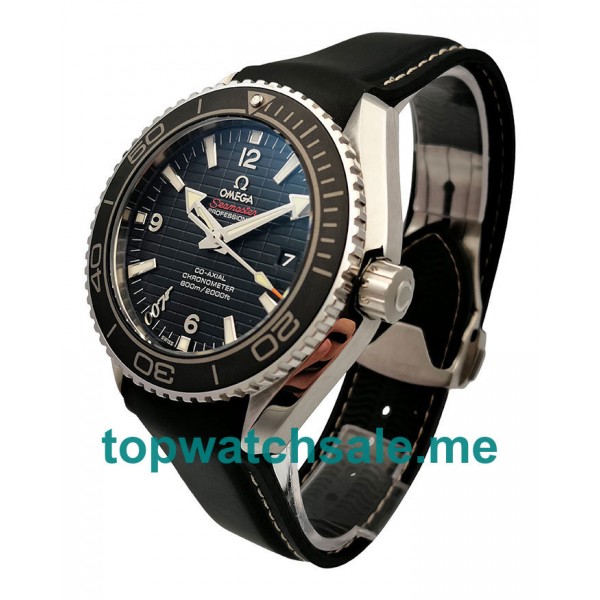 UK AAA Quality Omega Seamaster Planet Ocean 215.33.44.21.01.001 Replica Watches With Black Dials For Men