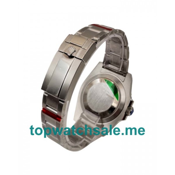 UK Swiss Made Replica Rolex GMT-Master II 116710BLNR Batman V7 Stainless Steel Black Dial Swiss 3186