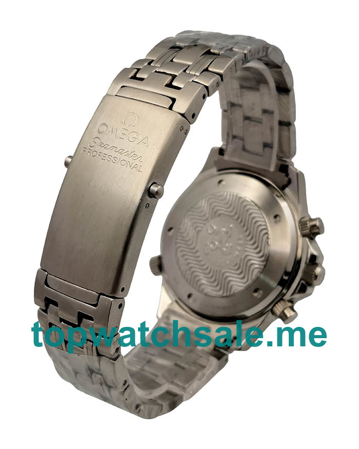 UK Best 1:1 Fake Omega Seamaster Chrono Diver 213.30.42.40.01.001 With Black Dials For Men