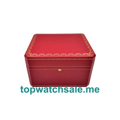 Cartier Original Style Red Wooden Box